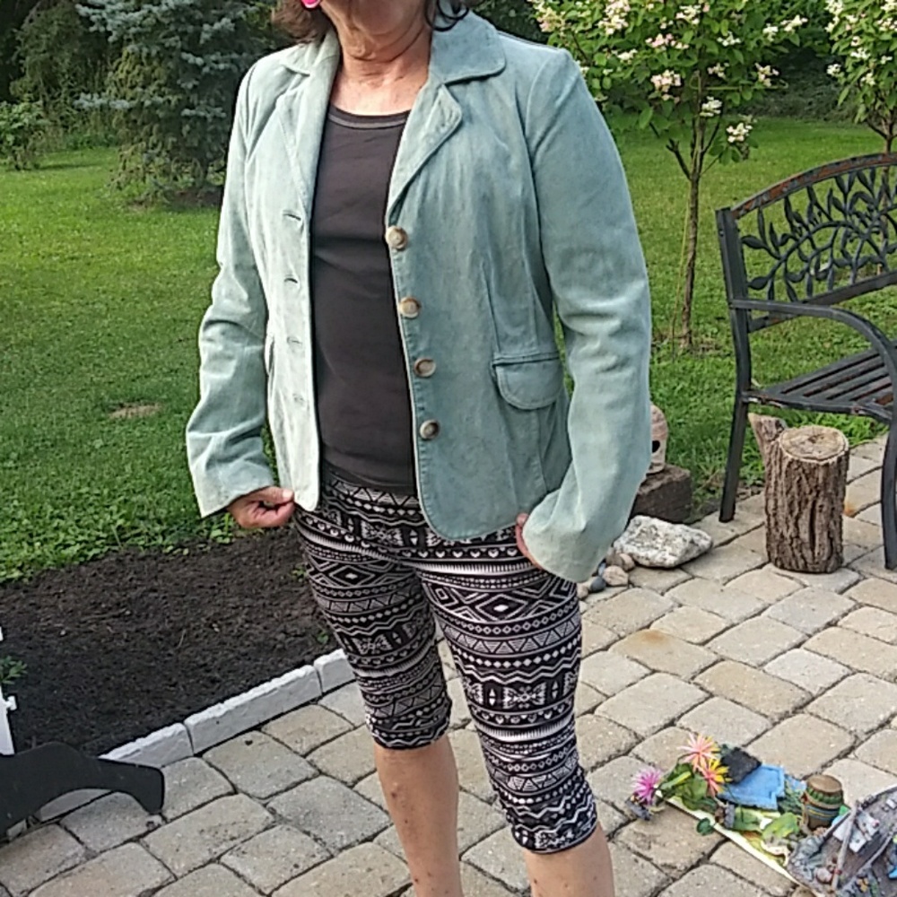 Ann taylor leather jacket